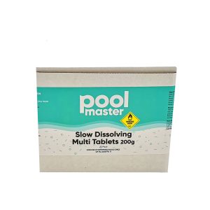 Pool Master Slow Dissolving Multi Chlorine Tablets 200g